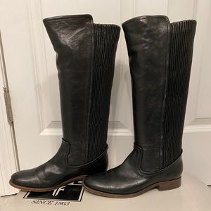 Black Frye boots, size 7.5, EUC